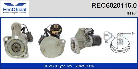 Starter (REC6020116.0)