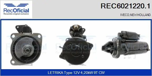 Starter (REC6021220.1)