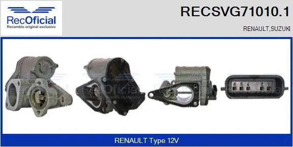 EGR Valve (RECSVG71010.1)