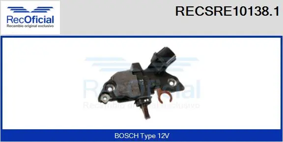 Alternator Regulator (RECSRE10138.1)