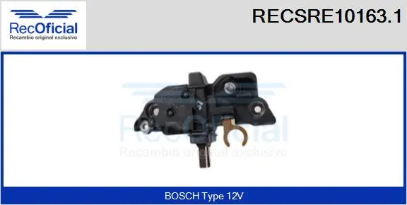 Alternator Regulator (RECSRE10163.1)