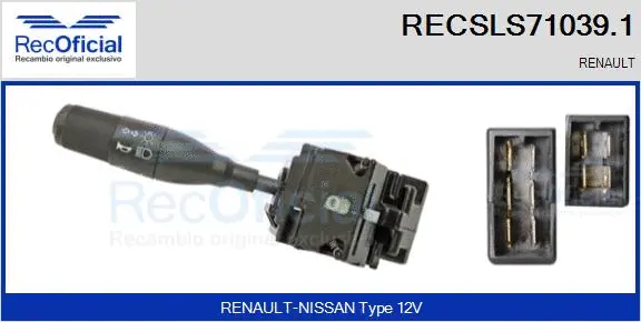 Steering Column Switch (RECSLS71039.1)