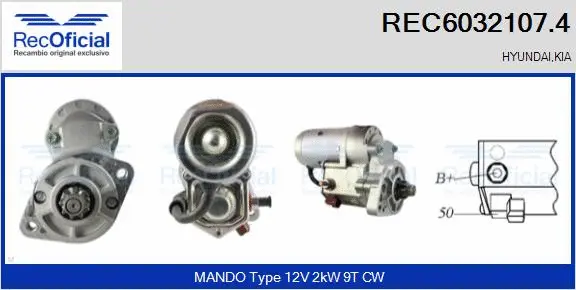 Starter (REC6032107.4)