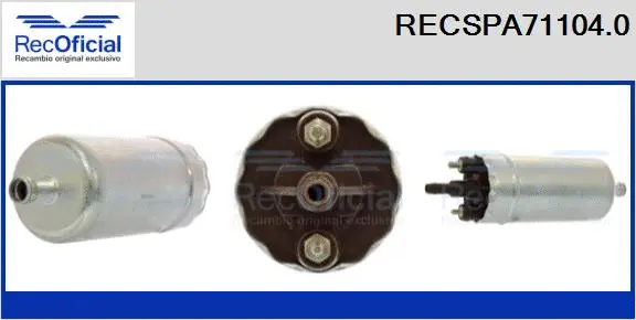 Fuel Pump (RECSPA71104.0)