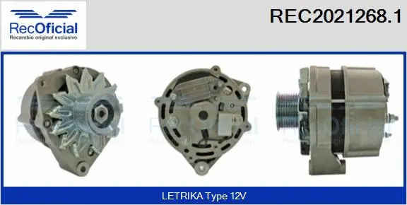 Alternator (REC2021268.1)