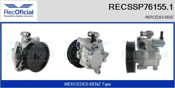 Hydraulic Pump, steering (RECSSP76155.1)