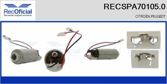 Fuel Pump (RECSPA70105.0)