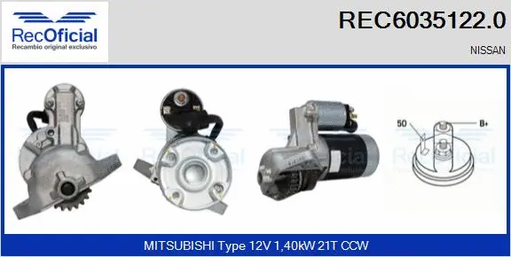 Starter (REC6035122.0)