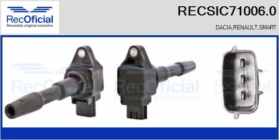 Ignition Coil (RECSIC71006.0)