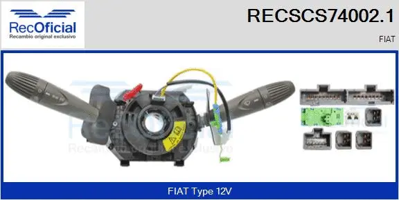Steering Column Switch (RECSCS74002.1)