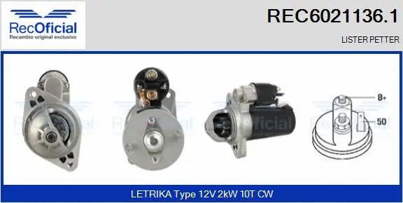 Starter (REC6021136.1)