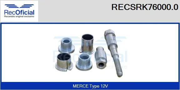 Repair Set, alternator (RECSRK76000.0)