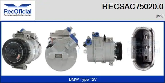 Compressor, air conditioning (RECSAC75020.0)
