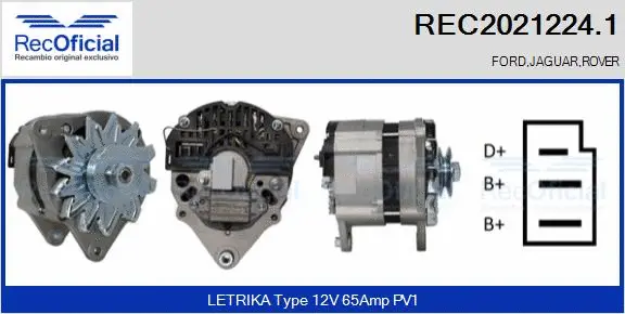 Alternator (REC2021224.1)