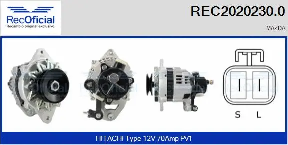 Alternator (REC2020230.0)