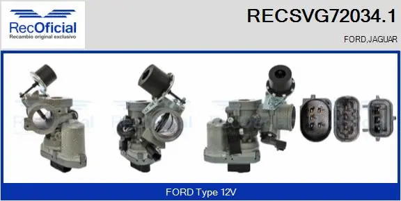 EGR Valve (RECSVG72034.1)