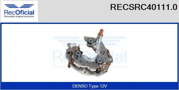 Rectifier, alternator (RECSRC40111.0)