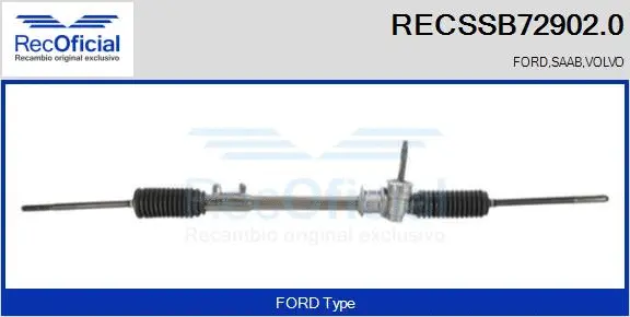 Steering Gear (RECSSB72902.0)