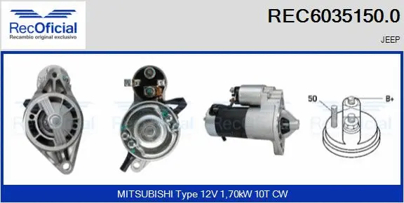 Starter (REC6035150.0)
