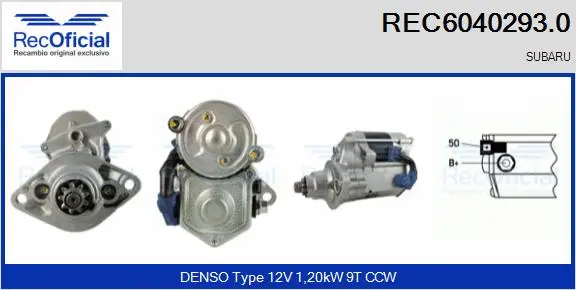 Starter (REC6040293.0)