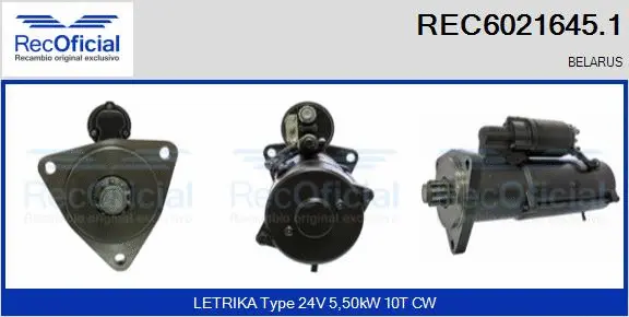 Starter (REC6021645.1)