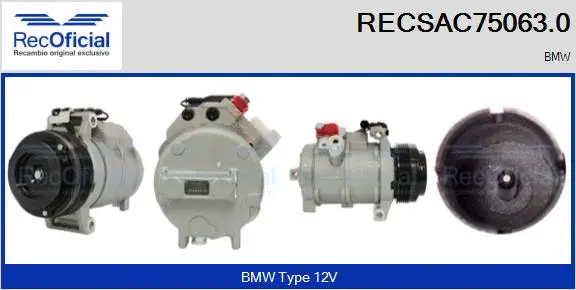 Compressor, air conditioning (RECSAC75063.0)