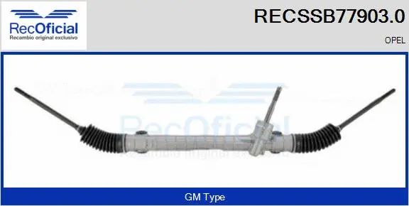 Steering Gear (RECSSB77903.0)