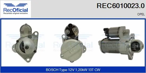 Starter (REC6010023.0)