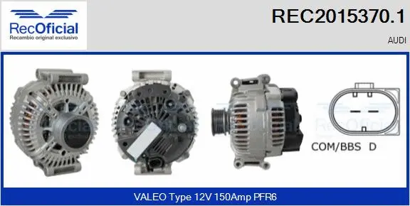 Alternator (REC2015370.1)