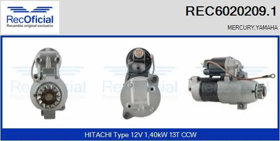 Starter (REC6020209.1)