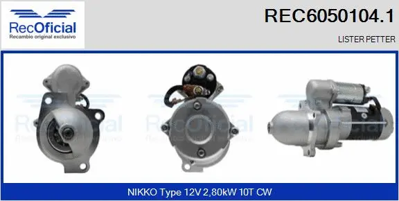 Starter (REC6050104.1)