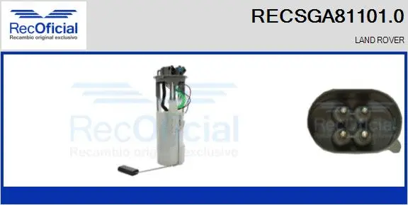 Fuel Feed Unit (RECSGA81101.0)