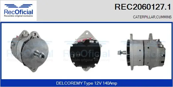 Alternator (REC2060127.1)