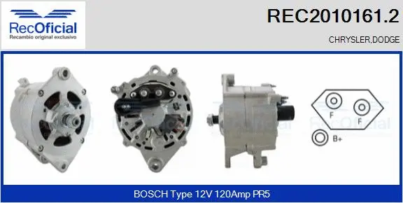 Alternator (REC2010161.2)