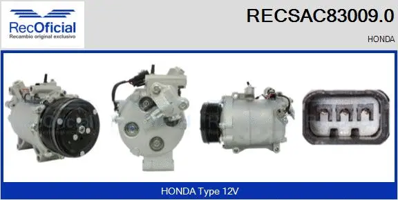 Compressor, air conditioning (RECSAC83009.0)