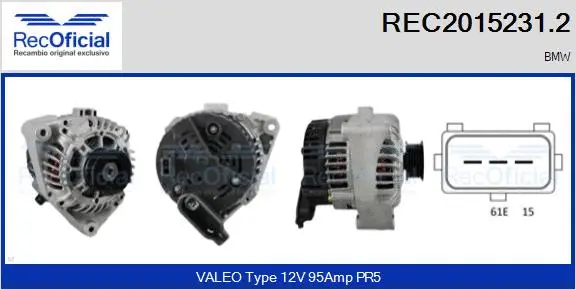 Alternator (REC2015231.2)