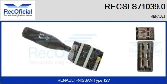 Steering Column Switch (RECSLS71039.0)