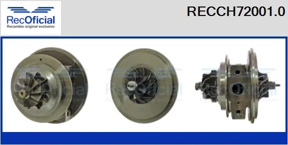 Core assembly, turbocharger (RECCH72001.0)