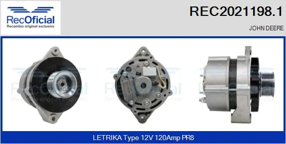 Alternator (REC2021198.1)