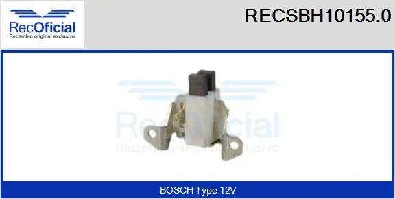 Holder, carbon brushes (RECSBH10155.0)