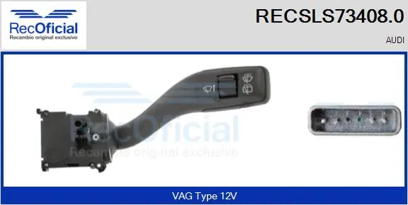 Steering Column Switch (RECSLS73408.0)