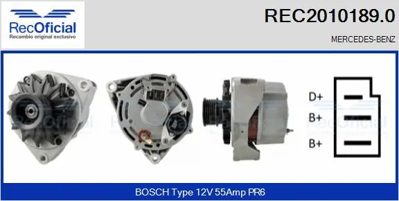 Alternator (REC2010189.0)