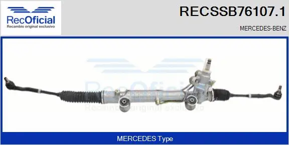Steering Gear (RECSSB76107.1)