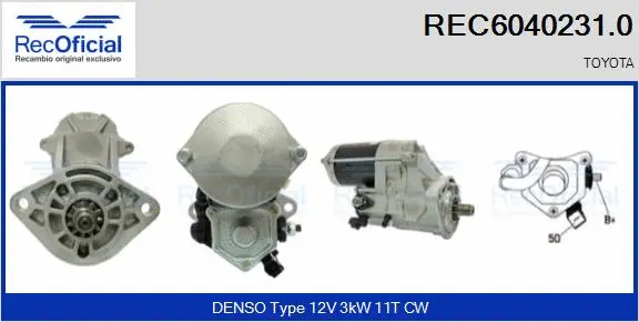 Starter (REC6040231.0)