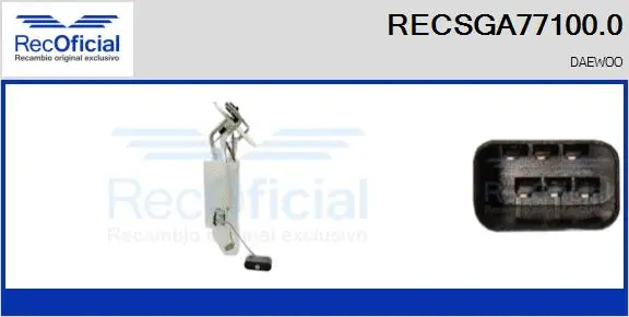 Fuel Feed Unit (RECSGA77100.0)