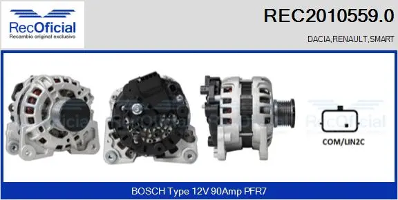 Alternator (REC2010559.0)