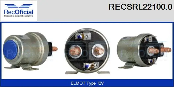 Relay, starter (RECSRL22100.0)