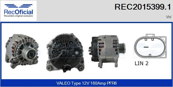 Alternator (REC2015399.1)