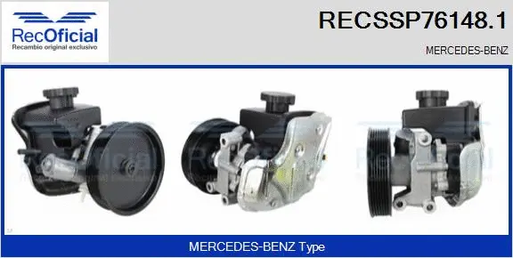 Hydraulic Pump, steering (RECSSP76148.1)