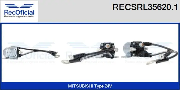 Relay, starter (RECSRL35620.1)